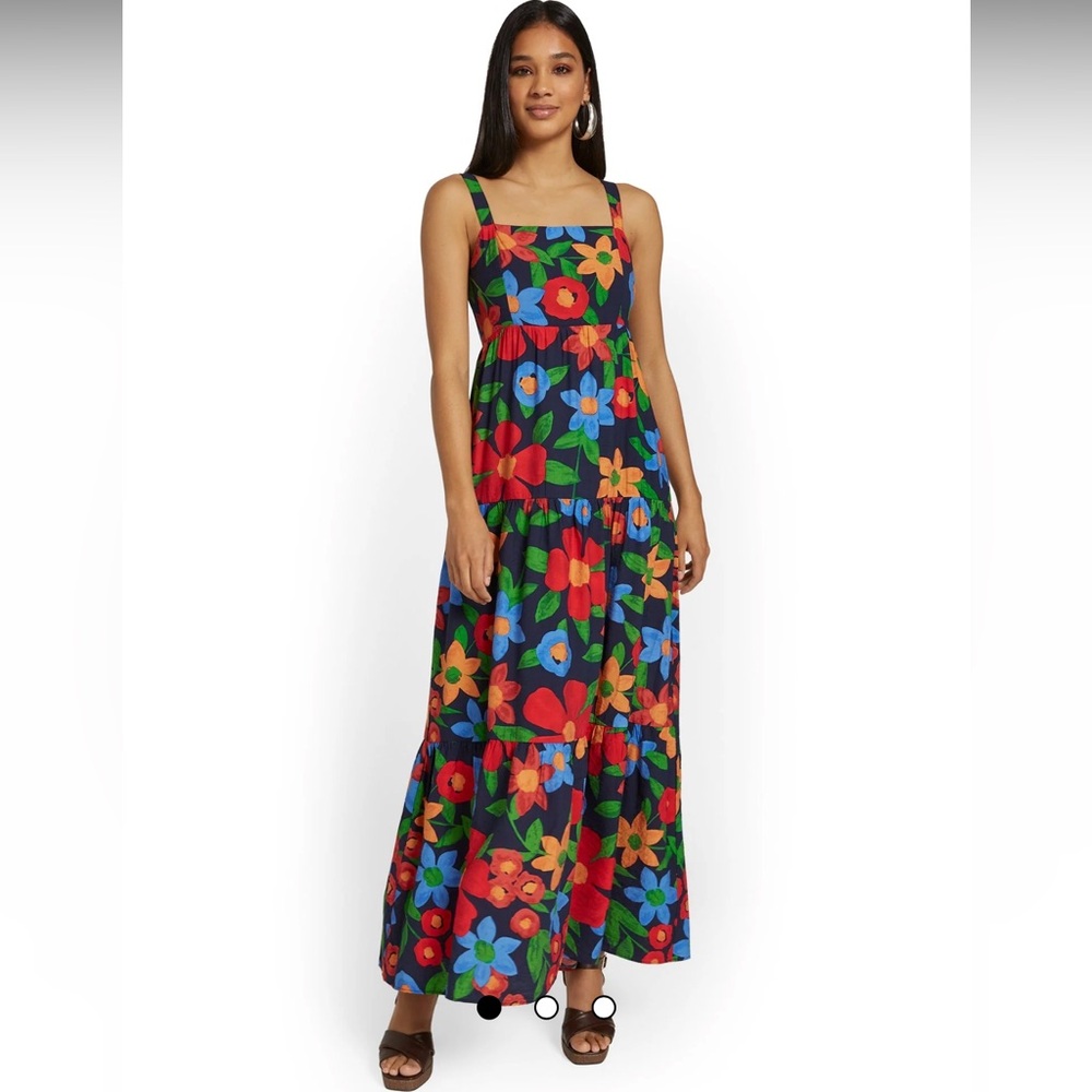 Two Cumberland Skies Are Blue Maxi Dress